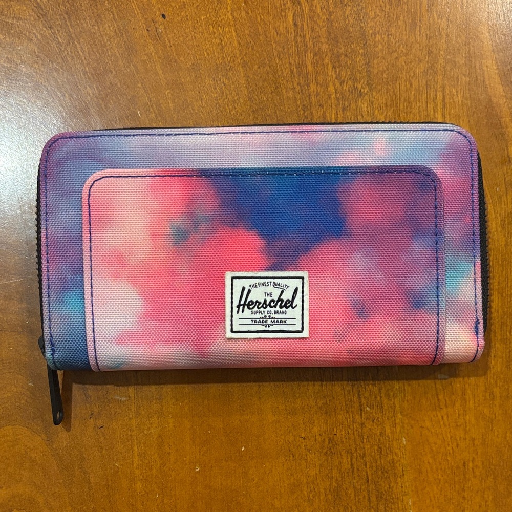 Herschel‎ Supply Thomas Wallet Cloud Burst Neon